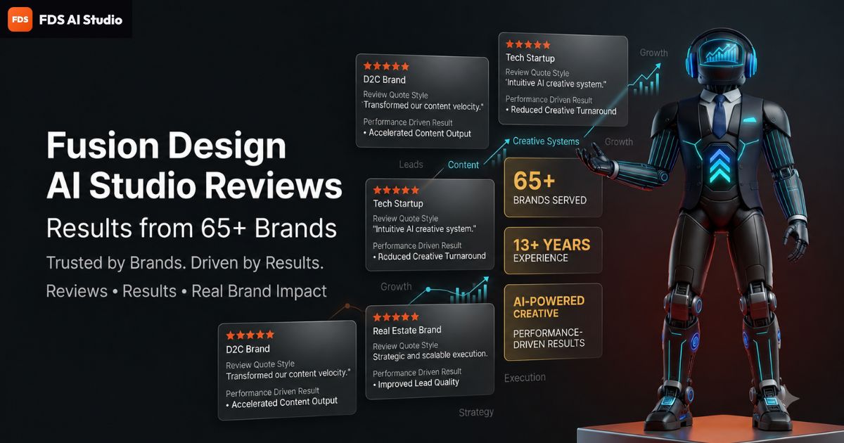 Fusion Design AI Studio Reviews: Results from 65 Plus Brands