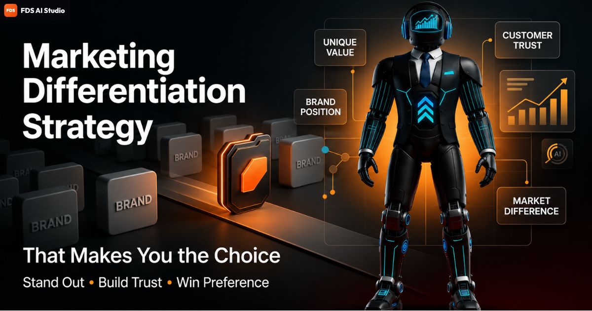 Why You, Not Them? Marketing Differentiation Strategy That Makes You the Choice